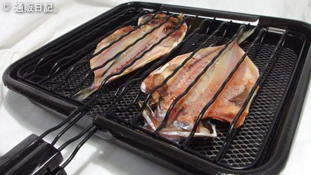 家庭用ガスコンロで香ばしく美味しい焼き魚を ホーローシリーズ フッ素大判あわせ焼 M-40