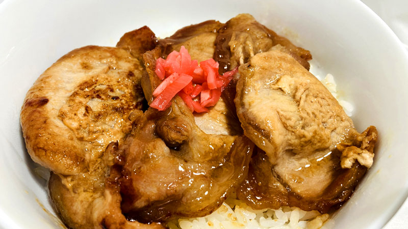 北海道 帯広市のソウルフード ぶたいちの豚丼セットが美味い！ご飯がすすむ！！