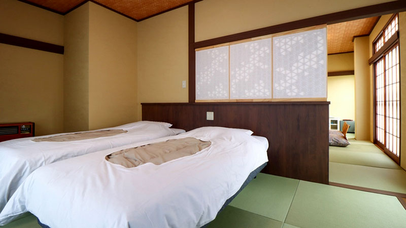 旅館山快 客室（リニューアル和洋室14畳）