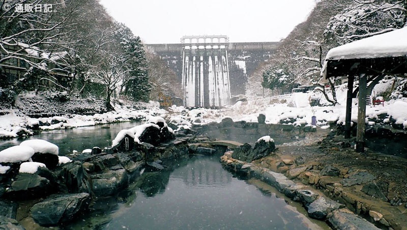 露天風呂番付 西の横綱 湯原温泉 砂湯（岡山県）