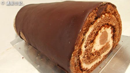 [イマイチ] チョコレートとコーヒー香るオペラロールケーキ（ムーンハートのロール屋さん）