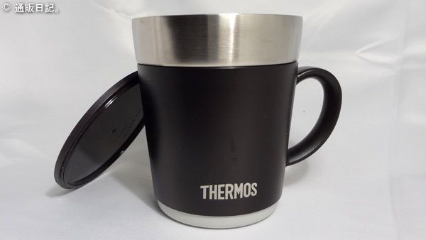 オフィスで使うインスタントコーヒー用マグカップはサーモス 保温マグカップ 240ml エスプレッソ 蓋付きで決まり！
